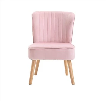 Pink Velvet nojatuolit