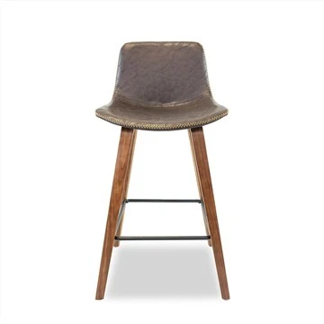 Barstools Chair Metal Jalkatuki PU tyyny istuin