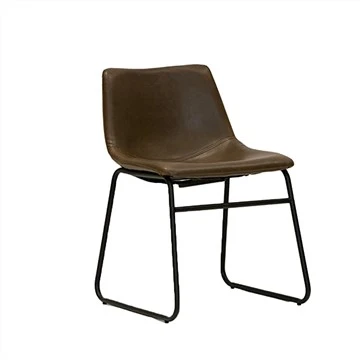 Lotusville Vintage PU-nahkaiset ruokapöydän tuolit