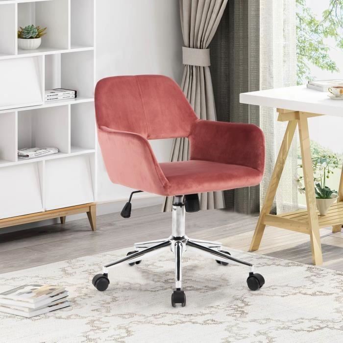 Velvet Fabric kotitoimiston tuoli Keski{0}}taka Työtuoli