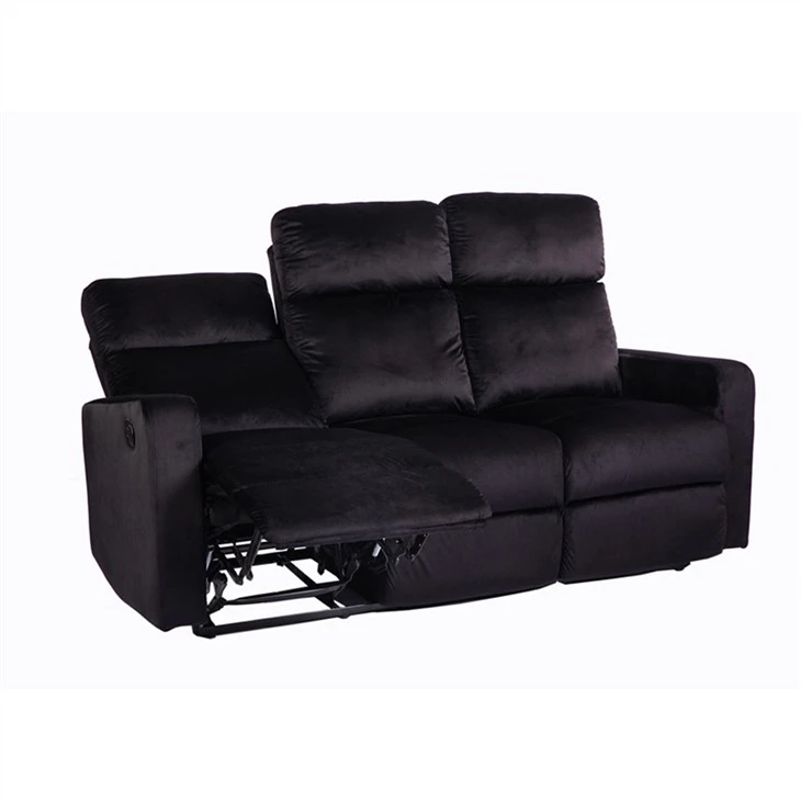 China Velvet Recliner Sofa factory