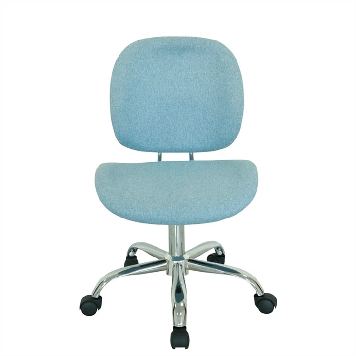 Ergonominen muotoilu, korkeussäädettävä sininen toimistotuoli