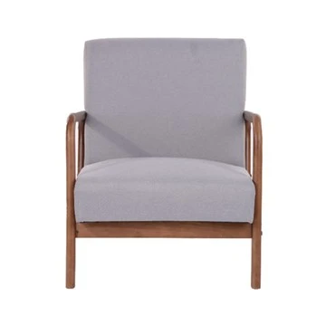 Vapaa-ajan tuoli Mid Century Wood käsivarsilla